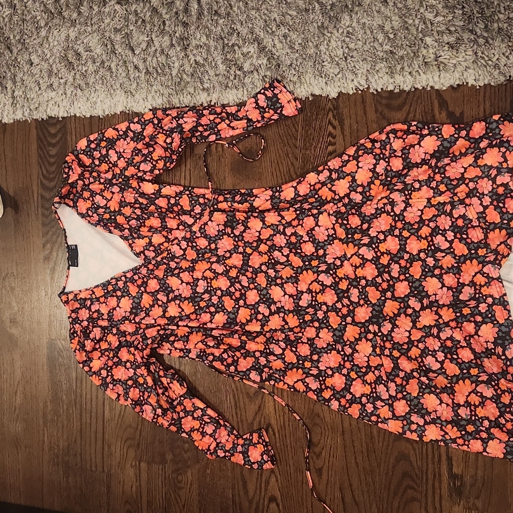 ASOS Maternity Floral Wrap Dress